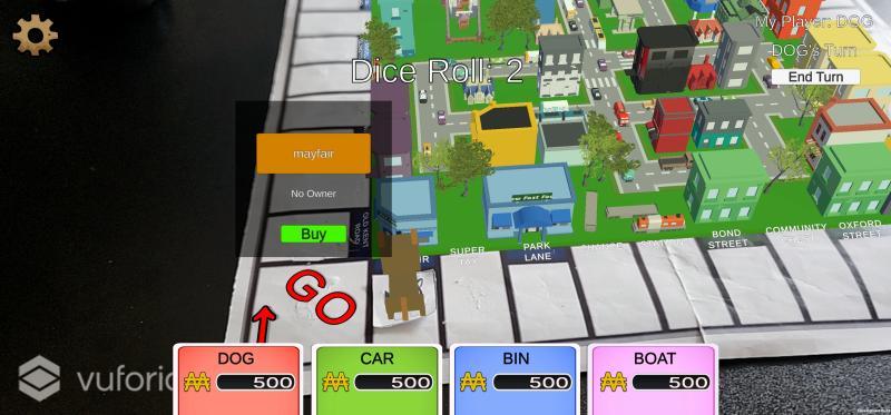 Mixed Reality Monopoly